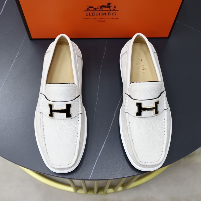 H**mes leather shoes
